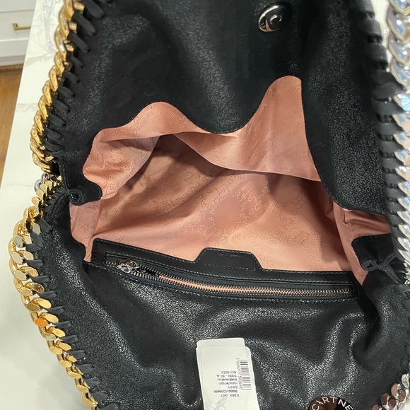 Stella McCartney large 3 chain fabella tote- new with tags from Saks. NWT - Picture 6 of 6
